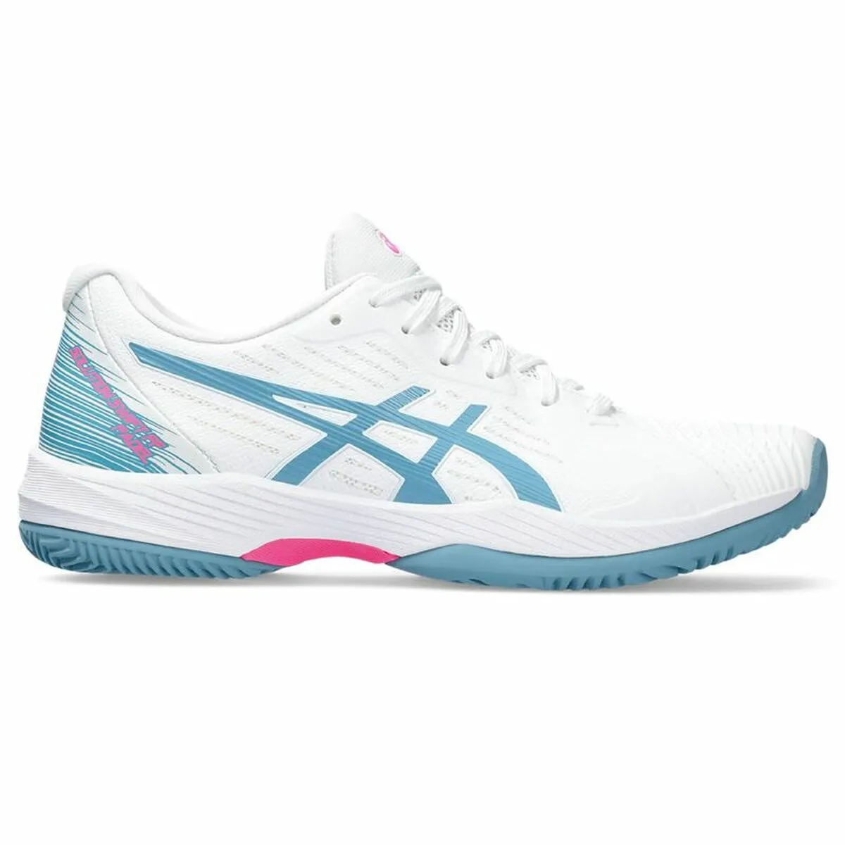 Scarpe da Padel per Adulti Asics Solution Swift Ff Donna Bianco