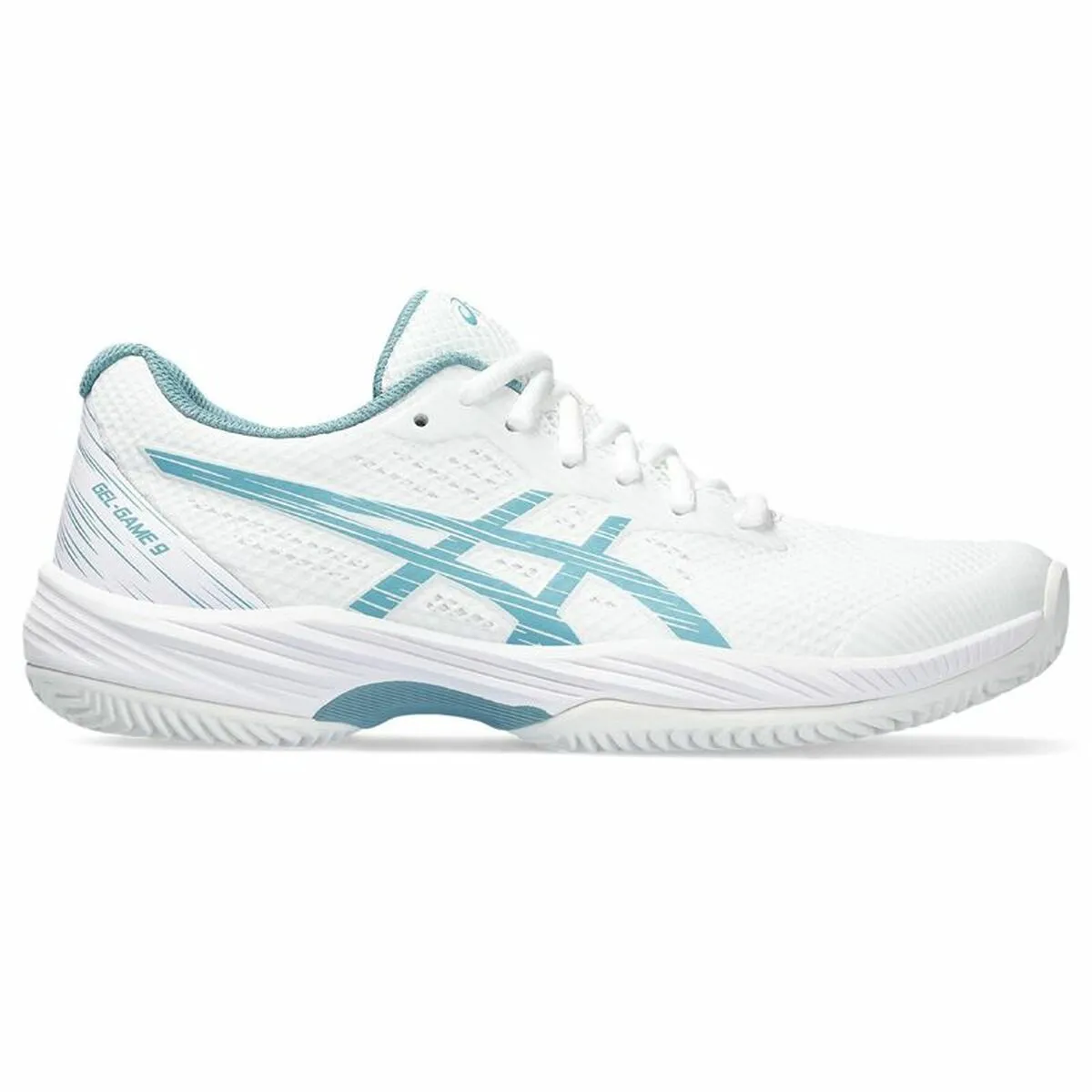 Scarpe da Tennis da Donna Asics Gel-Game 9 Clay/Oc Bianco