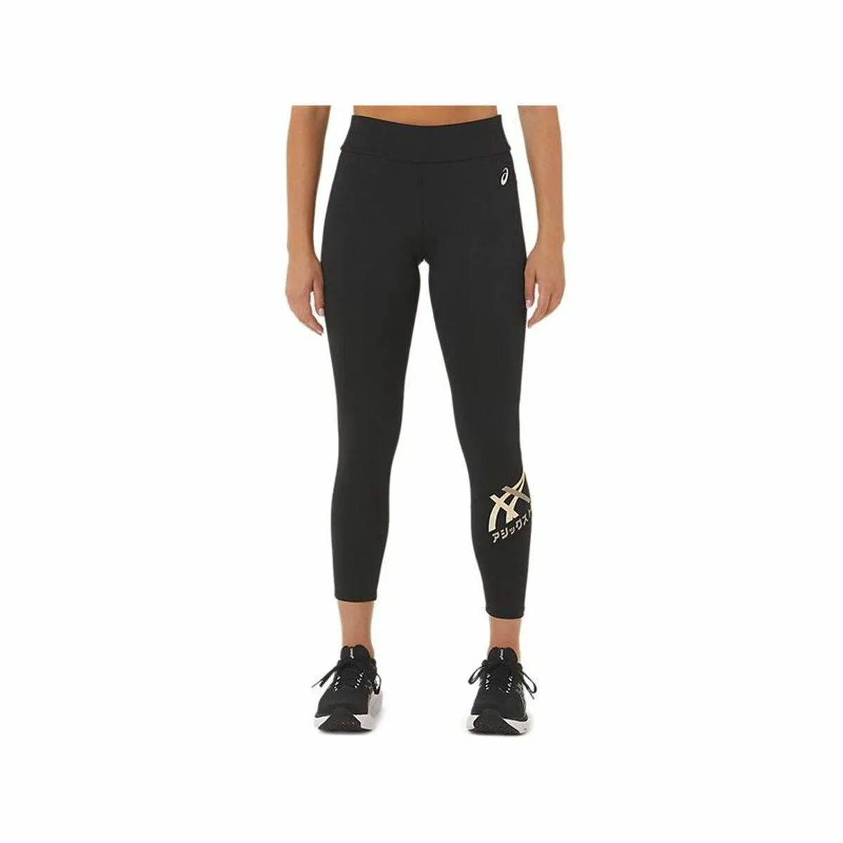 Leggings Sportivo da Donna Asics Tiger 7/8 Nero