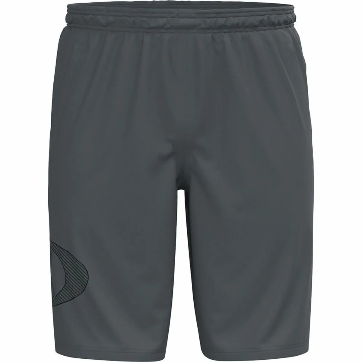 Pantaloni Corti Sportivi da Uomo Under Armour Tech Lockertag Grigio scuro