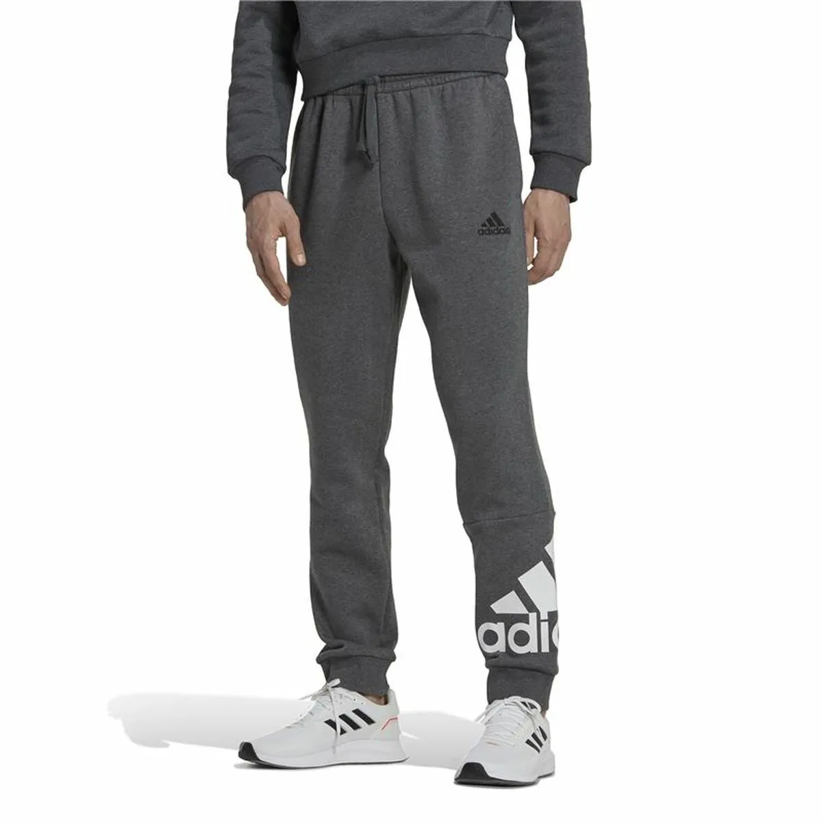 Pantalone Lungo Sportivo Adidas Essentials Grigio scuro Uomo