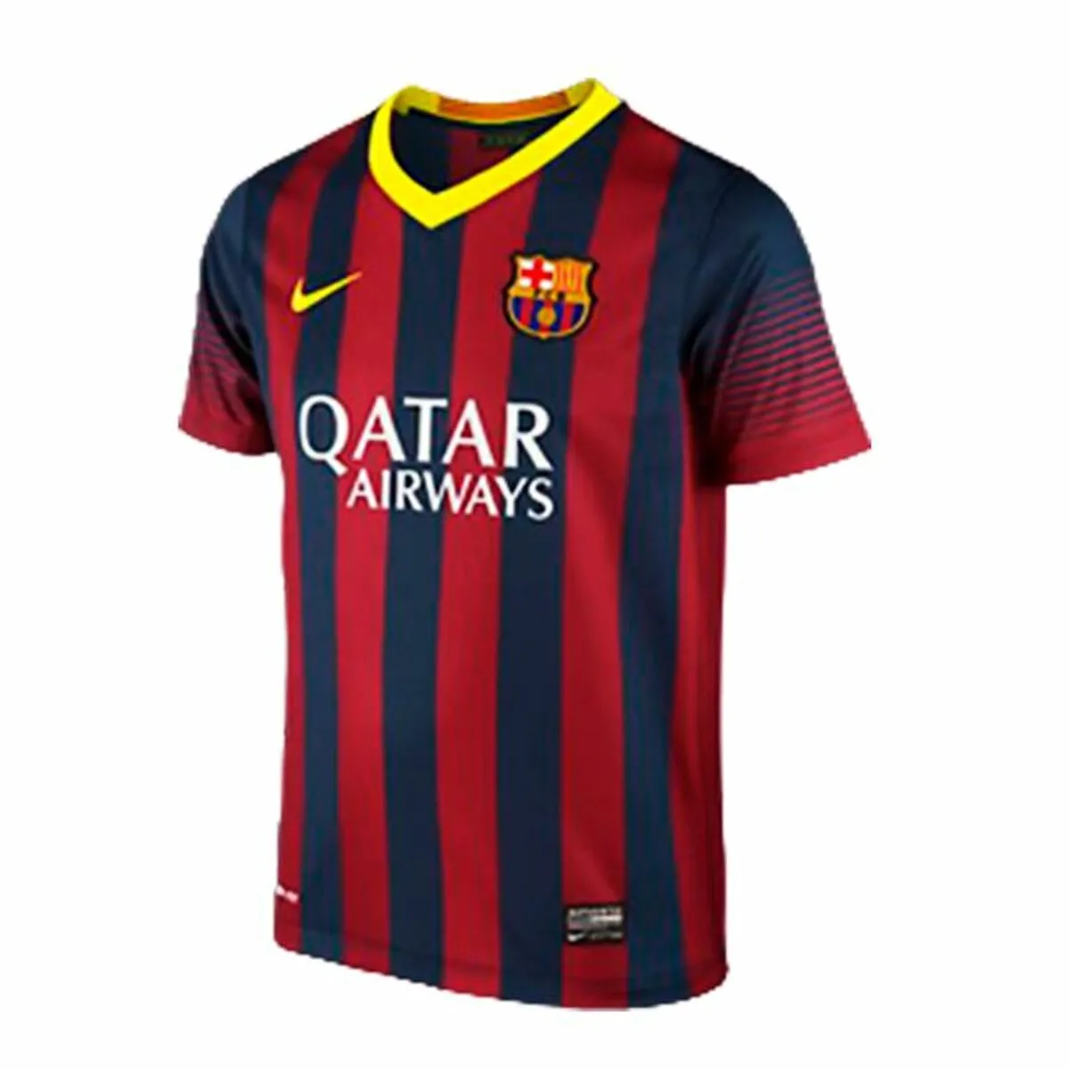 Maglia da Calcio a Maniche Corte Uomo Qatar Nike FC. Barcelona 2014