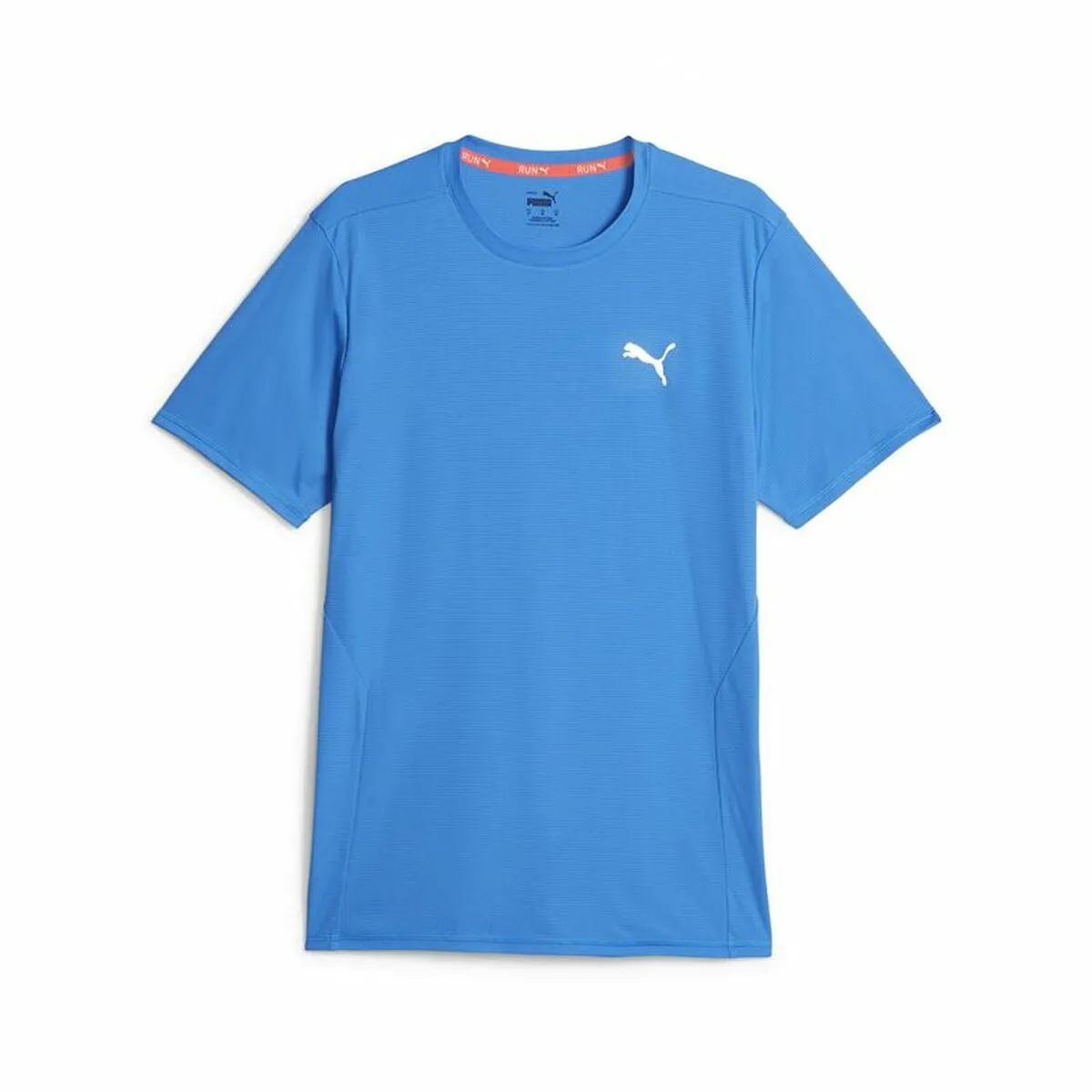 Maglia a Maniche Corte Uomo Puma Run Favorite Ss Blu cielo