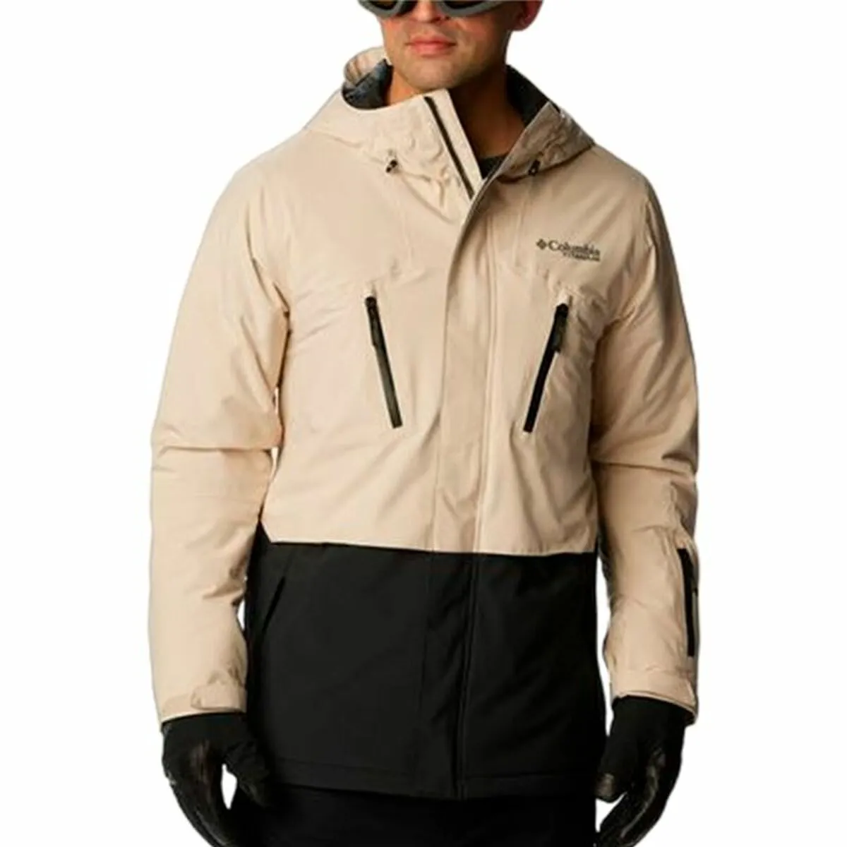 Giacca da sci Columbia Aerial Ascender™ Beige Uomo