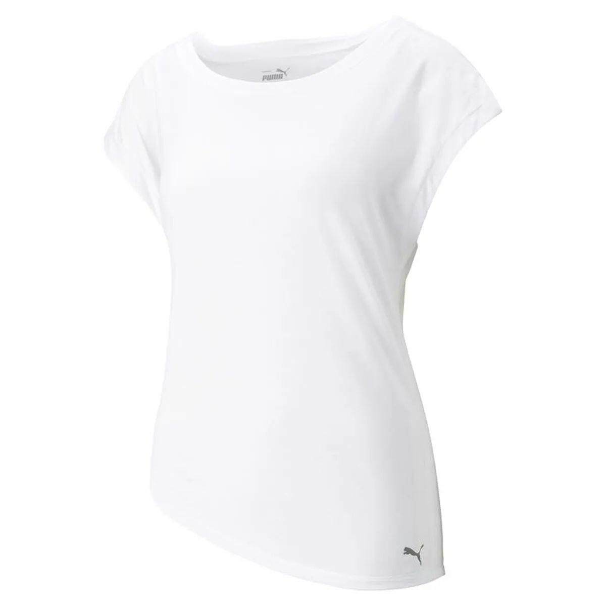 Maglia a Maniche Corte Donna Puma Studio Foundation Bianco