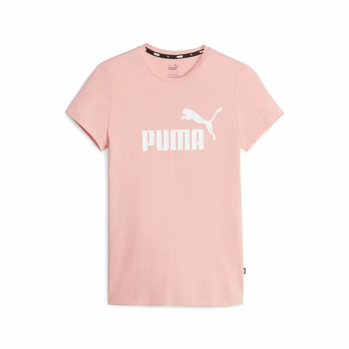 Maglia a Maniche Corte Donna Puma Ess Logo Rosa chiaro