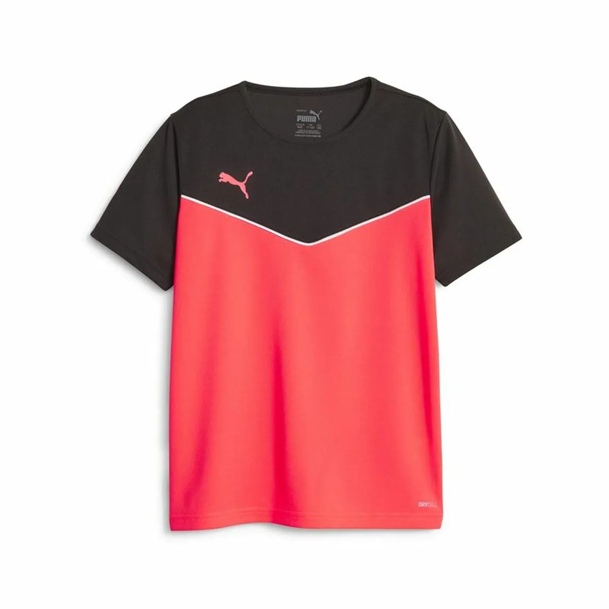 Maglia a Maniche Corte per Bambini Puma Individualrise Nero