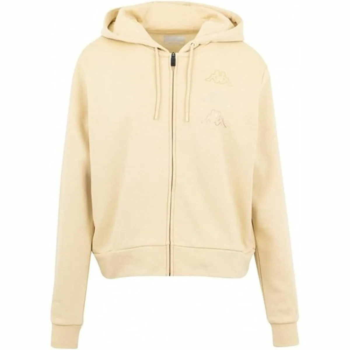 Felpa con Cappuccio Unisex Kappa Kaimi Beige