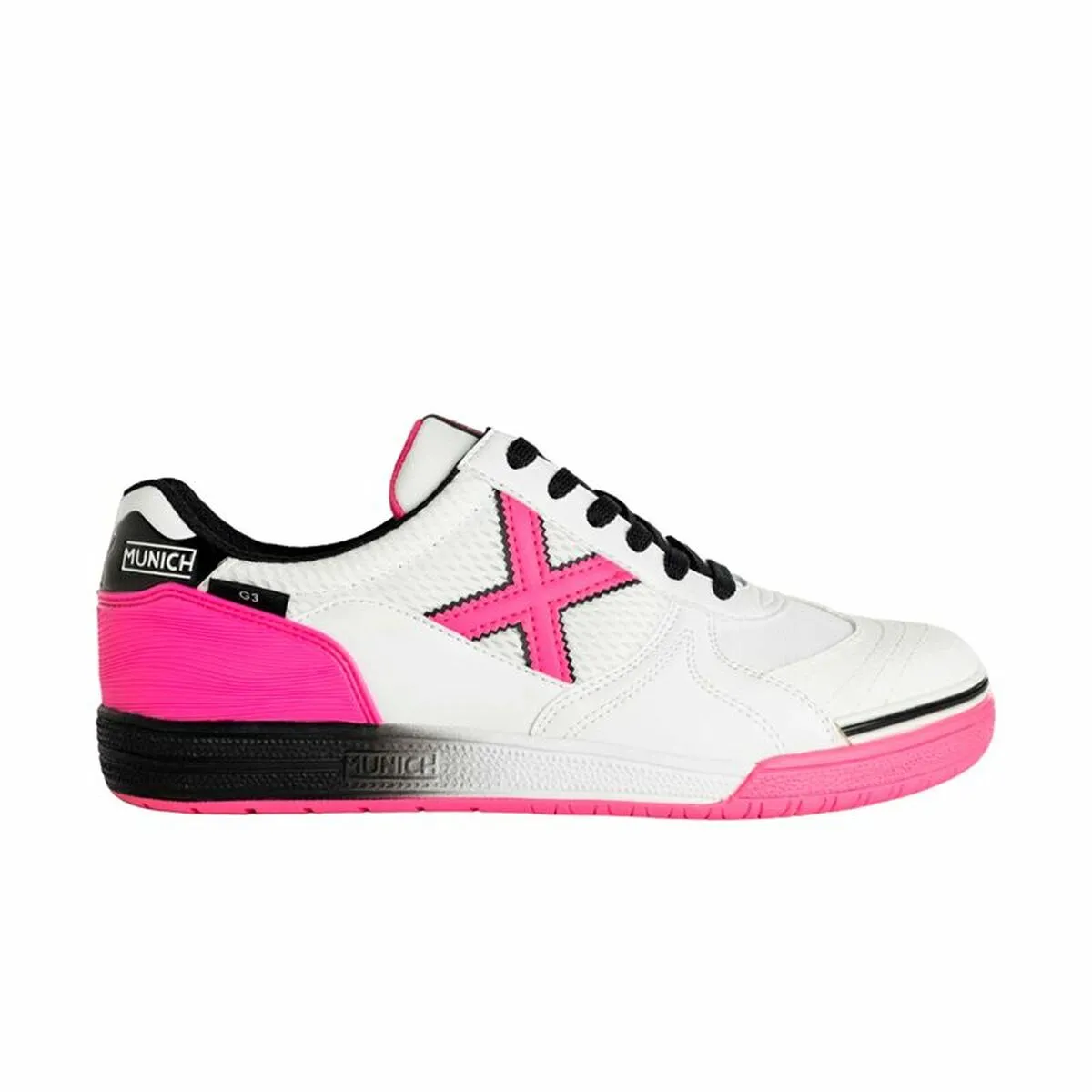 Scarpe da Calcio a 5 per Adulti Munich G-3 Indoor 382 Uomo Fucsia