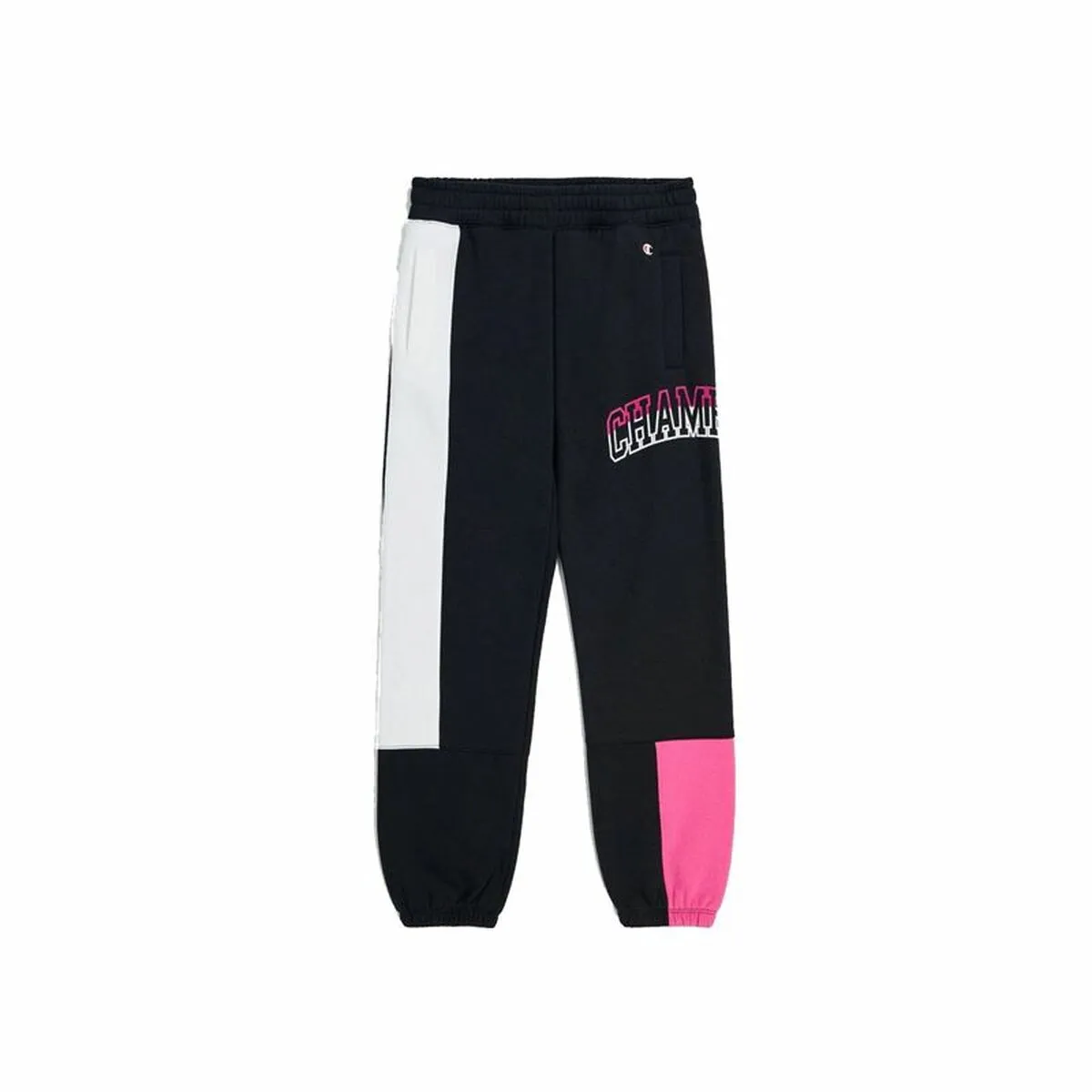 Pantalone Lungo Sportivo Champion Elastic Cuff Legacy Nero Donna