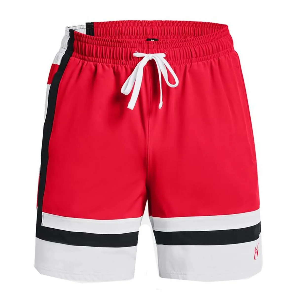 Pantaloncini da Pallacanestro da Uomo Under Armour Baseline Rosso