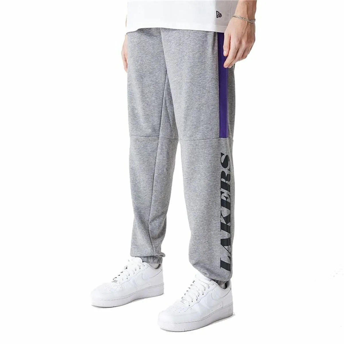 Pantalone per Adulti New Era NBA LA Lakers  Grigio Uomo