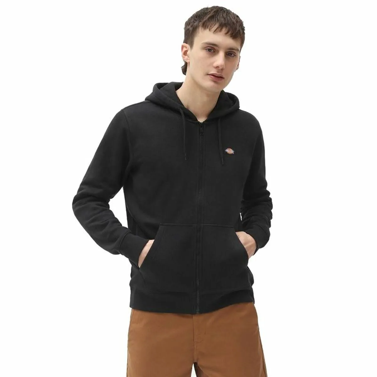 Felpa con Cappuccio Uomo Dickies Oakport Nero