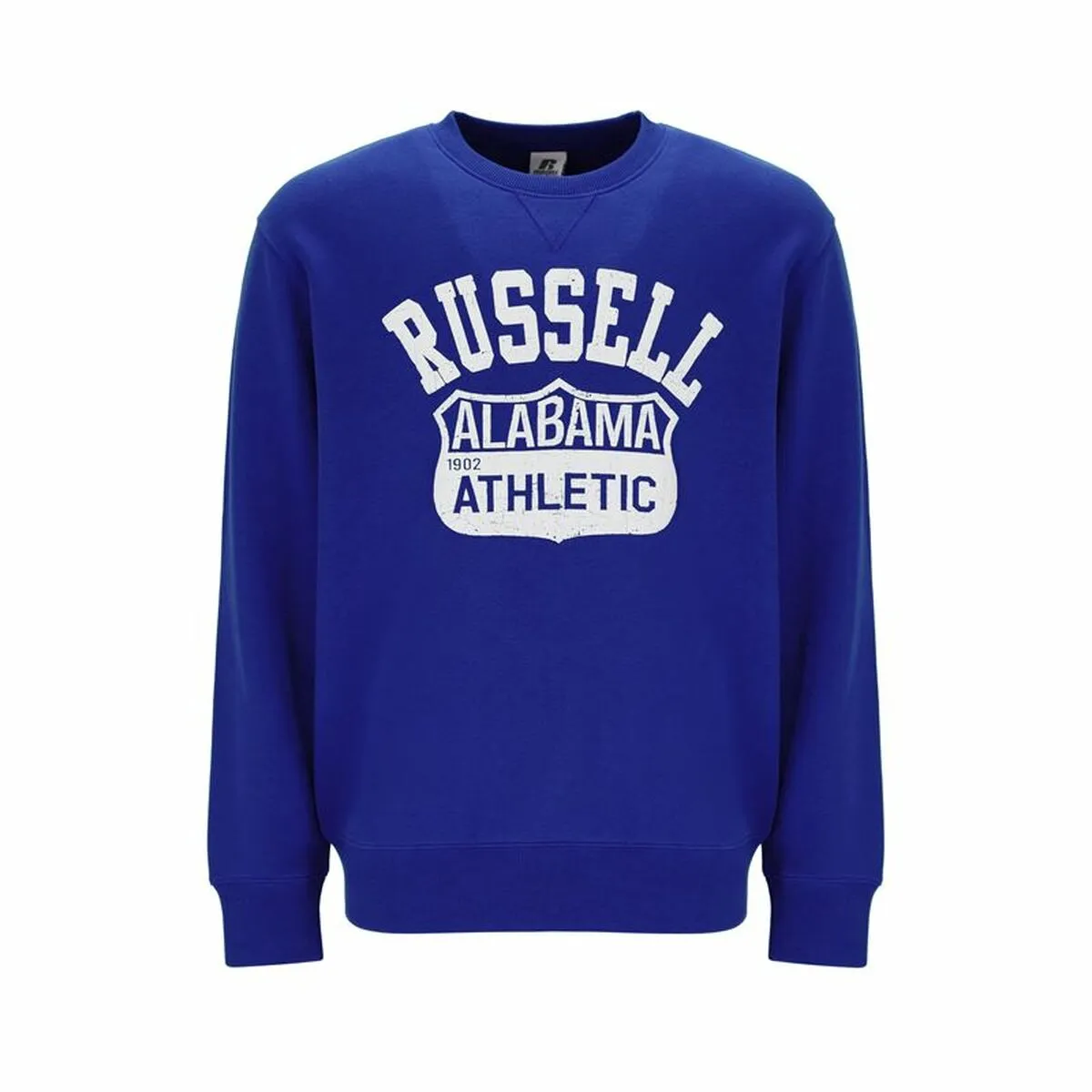 Felpa senza Cappuccio Uomo Russell Athletic State Azzurro