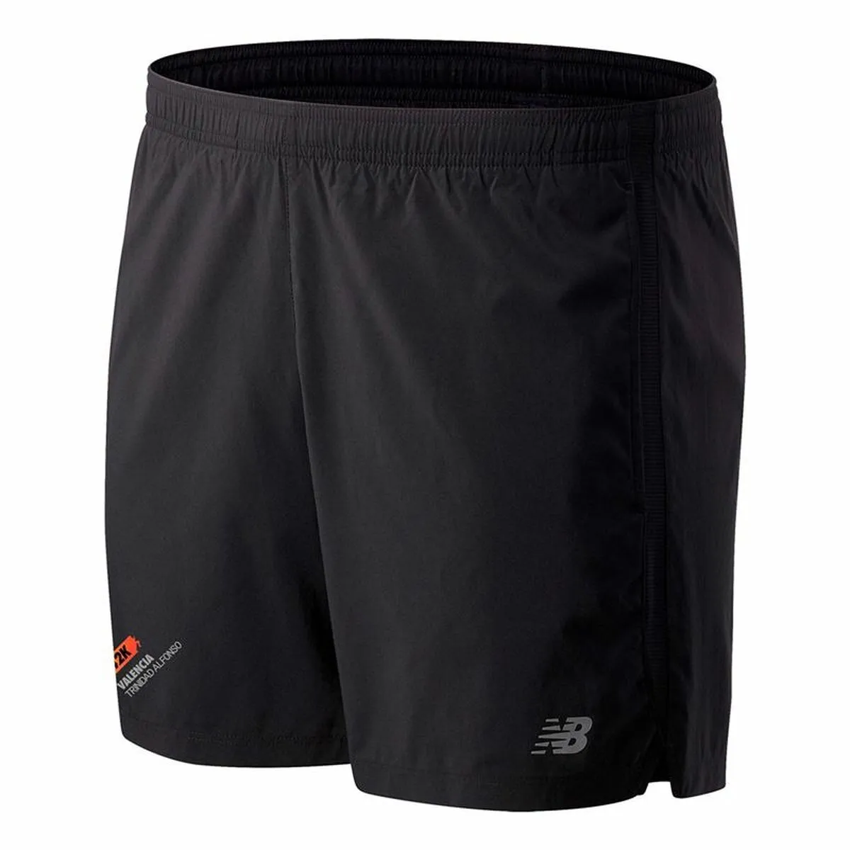 Pantaloni Corti Sportivi da Uomo New Balance  Impact Run 5 Nero