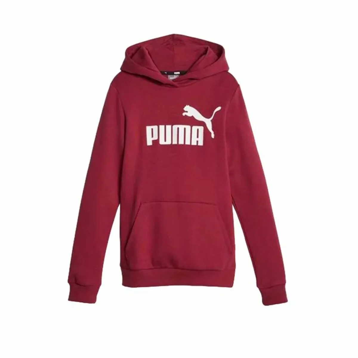 Felpa per Bambini Puma Ess Logo Fl Rosso