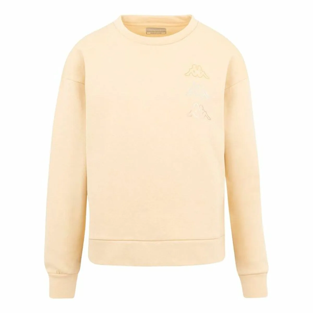 Felpa senza Cappuccio Unisex Kappa Kifoli Beige