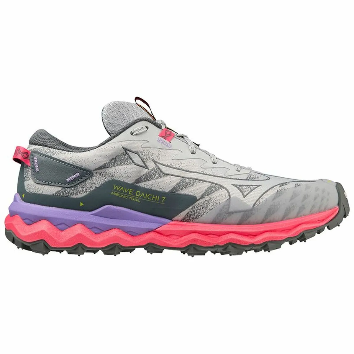 Scarpe Sportive da Donna Mizuno Wave Daichi 7 Grigio chiaro