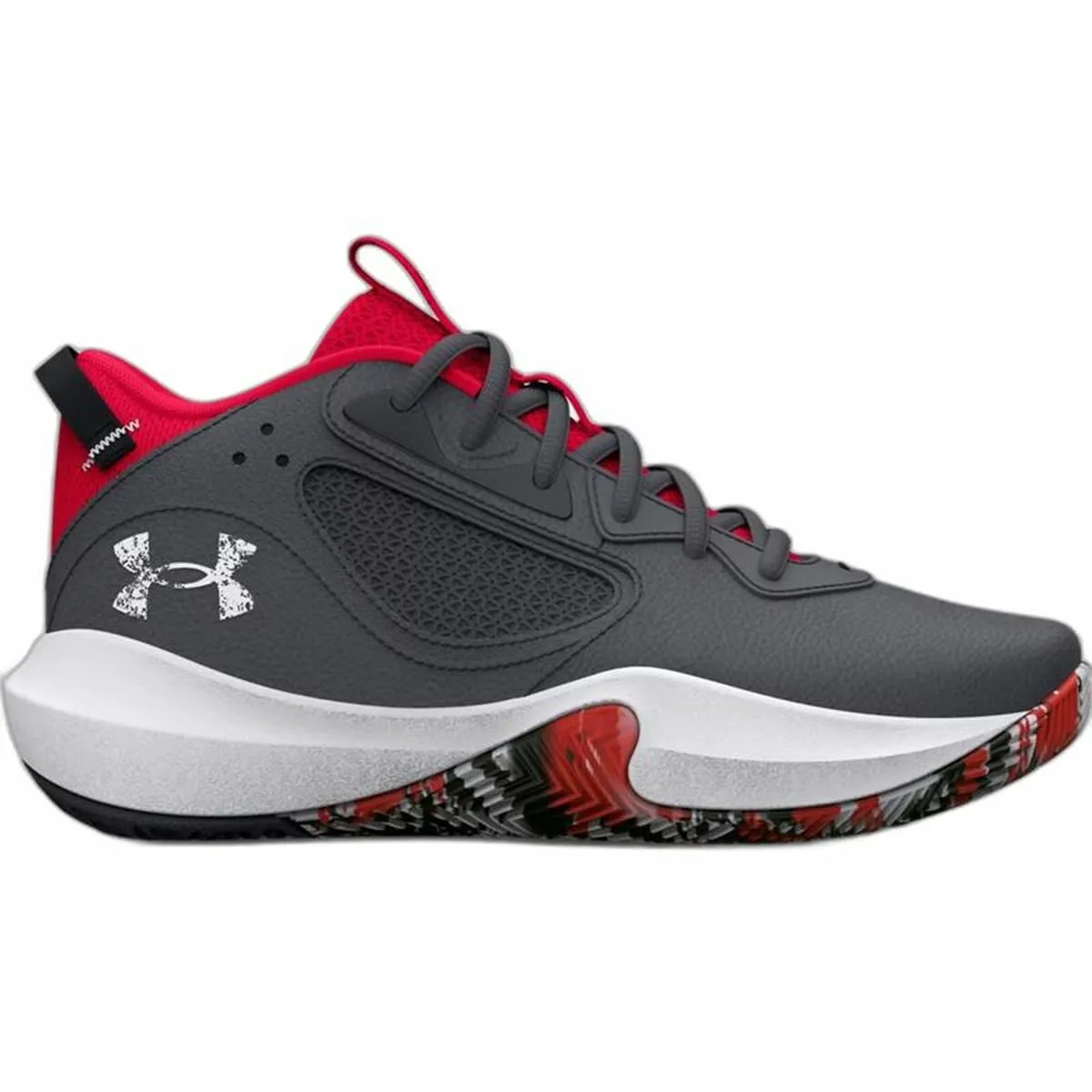 Scarpe da Basket per Adulti Under Armour Gs Lockdown Grigio