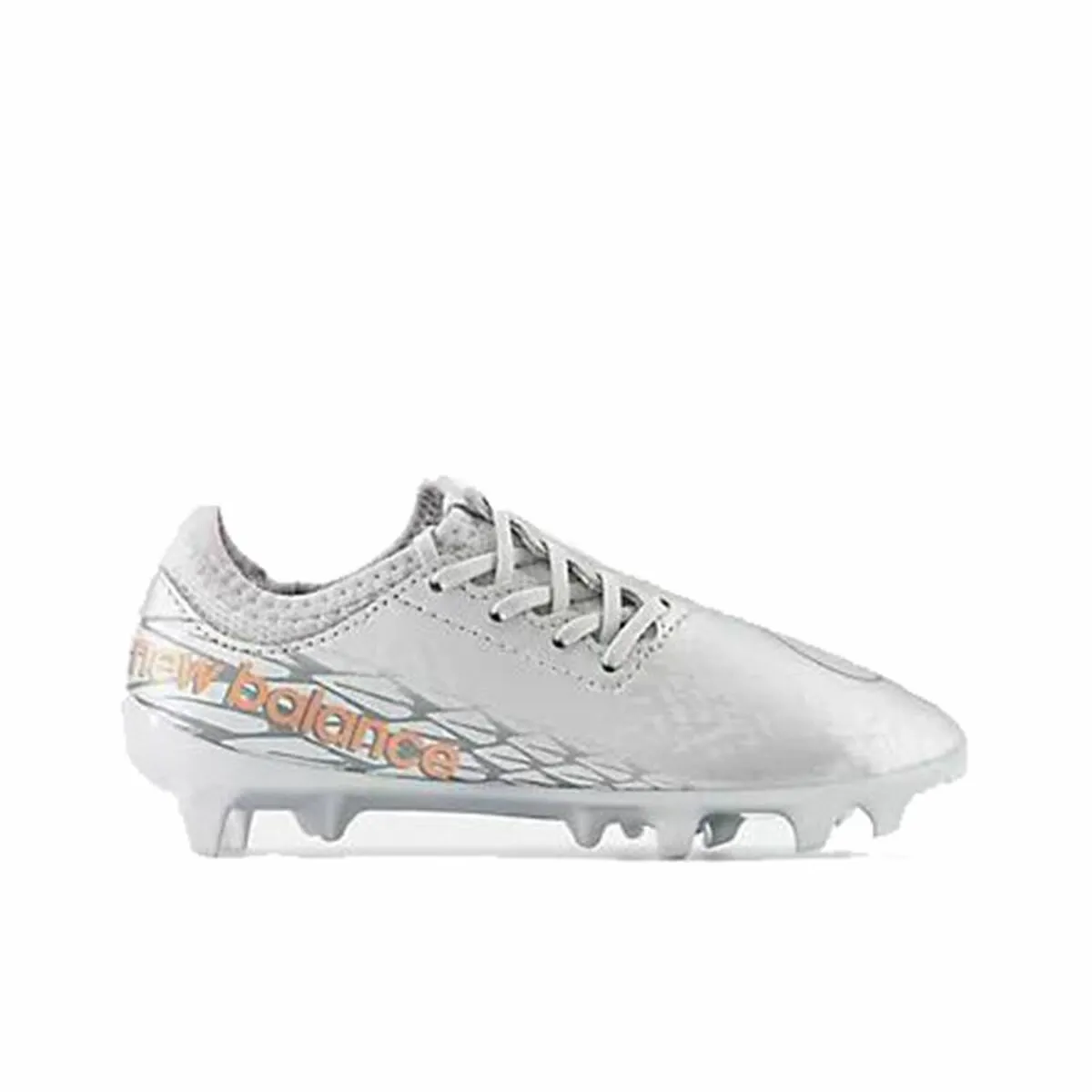 Scarpe da Calcio per Bambini New Balance Furon v7 Dispatch FG Grigio