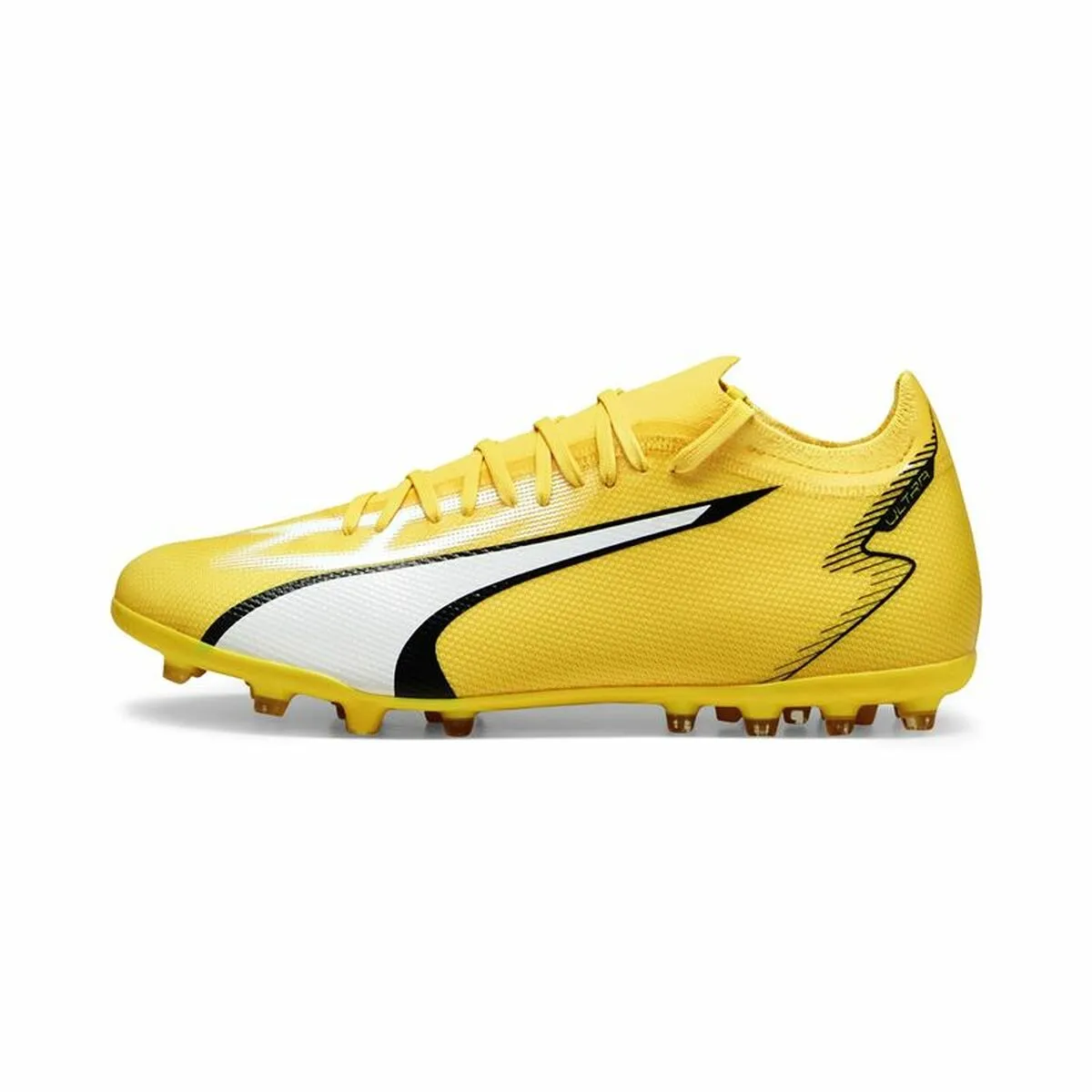 Scarpe da Calcio per Adulti Puma Ultra Match MG Giallo