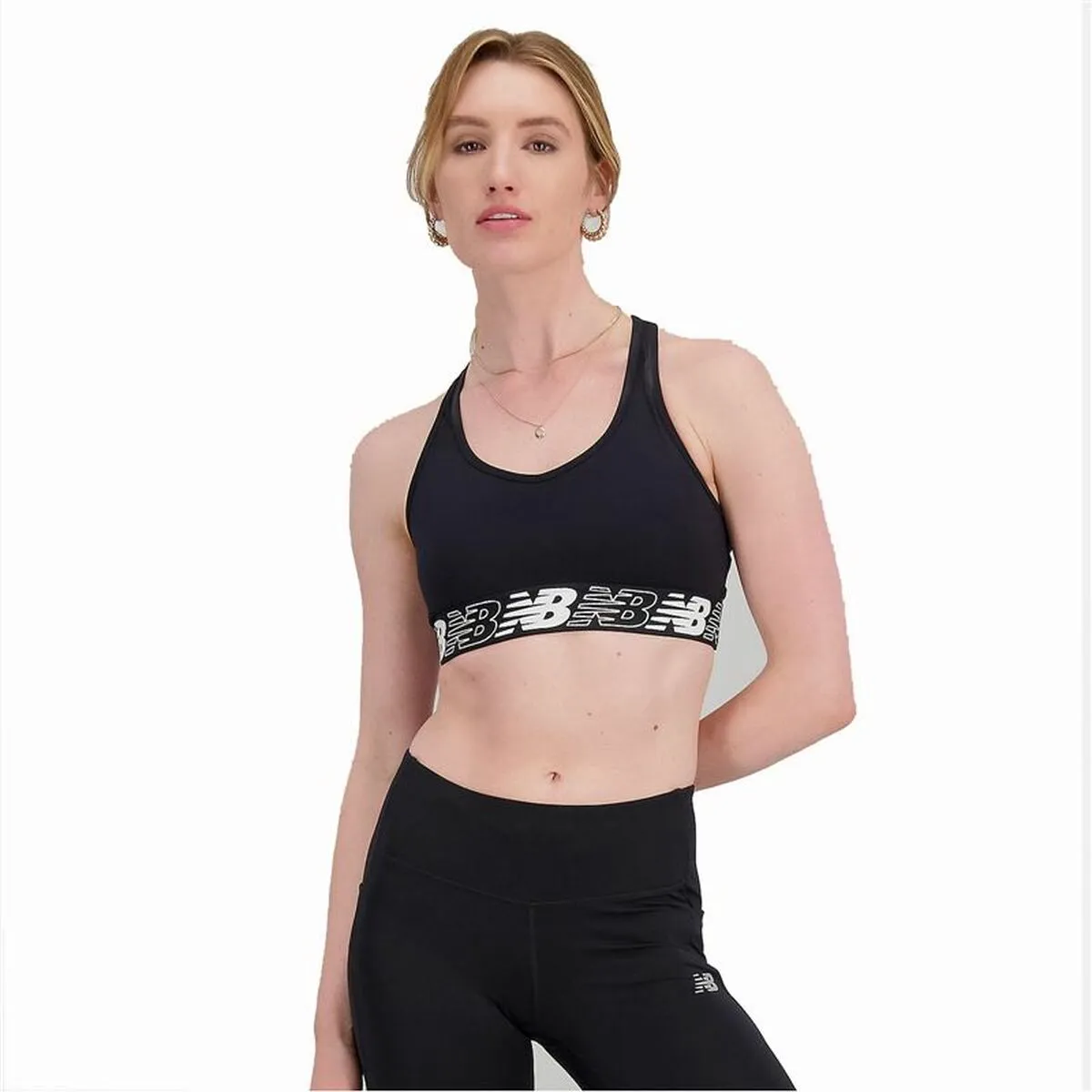 Reggiseno Sportivo New Balance Pace Nero