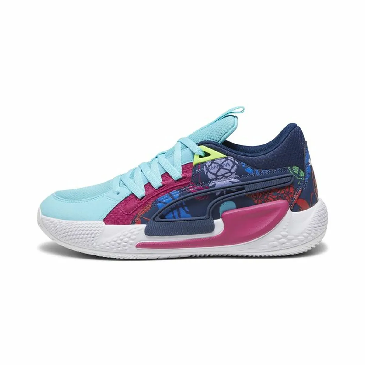 Scarpe da Basket per Adulti Puma Court Rider Chaos Azzurro Chiaro