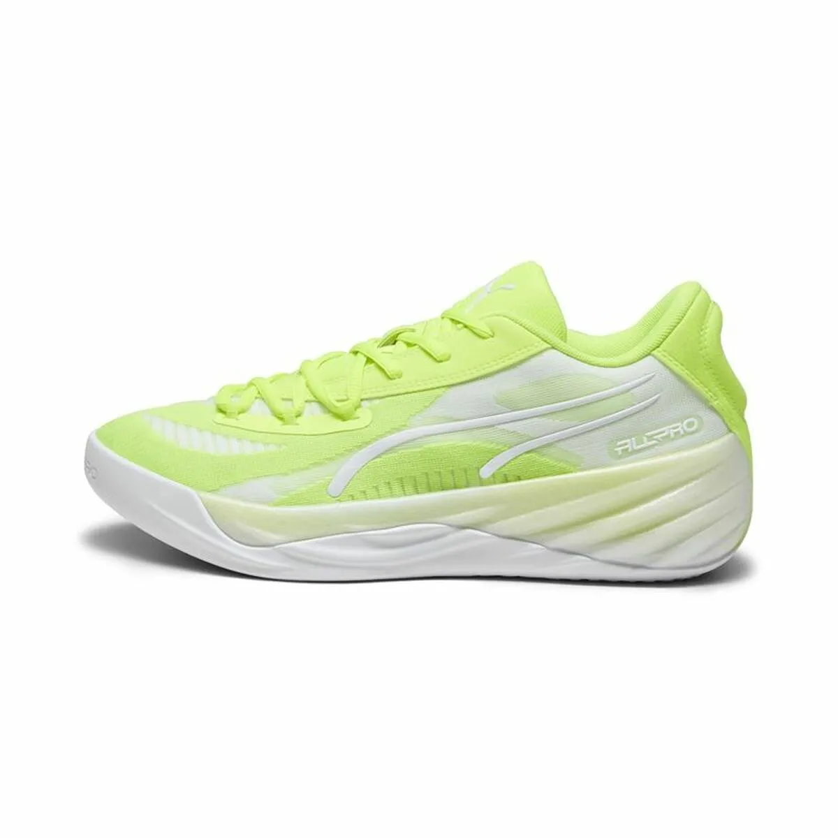 Scarpe da Basket per Adulti Puma All-Pro Nitro Giallo