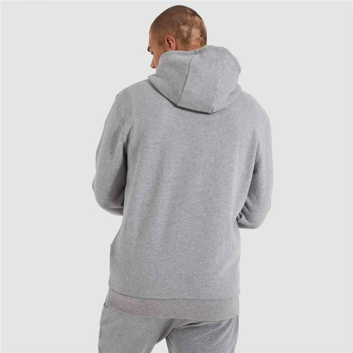 Felpa con Cappuccio Uomo Ellesse Dahryl OH Grigio chiaro