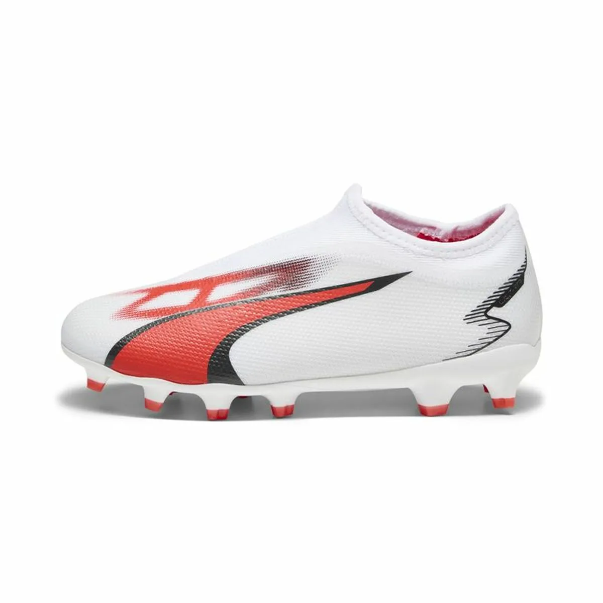 Scarpe da Calcio per Bambini Puma Ultra Match Ll Rojo/Blanco