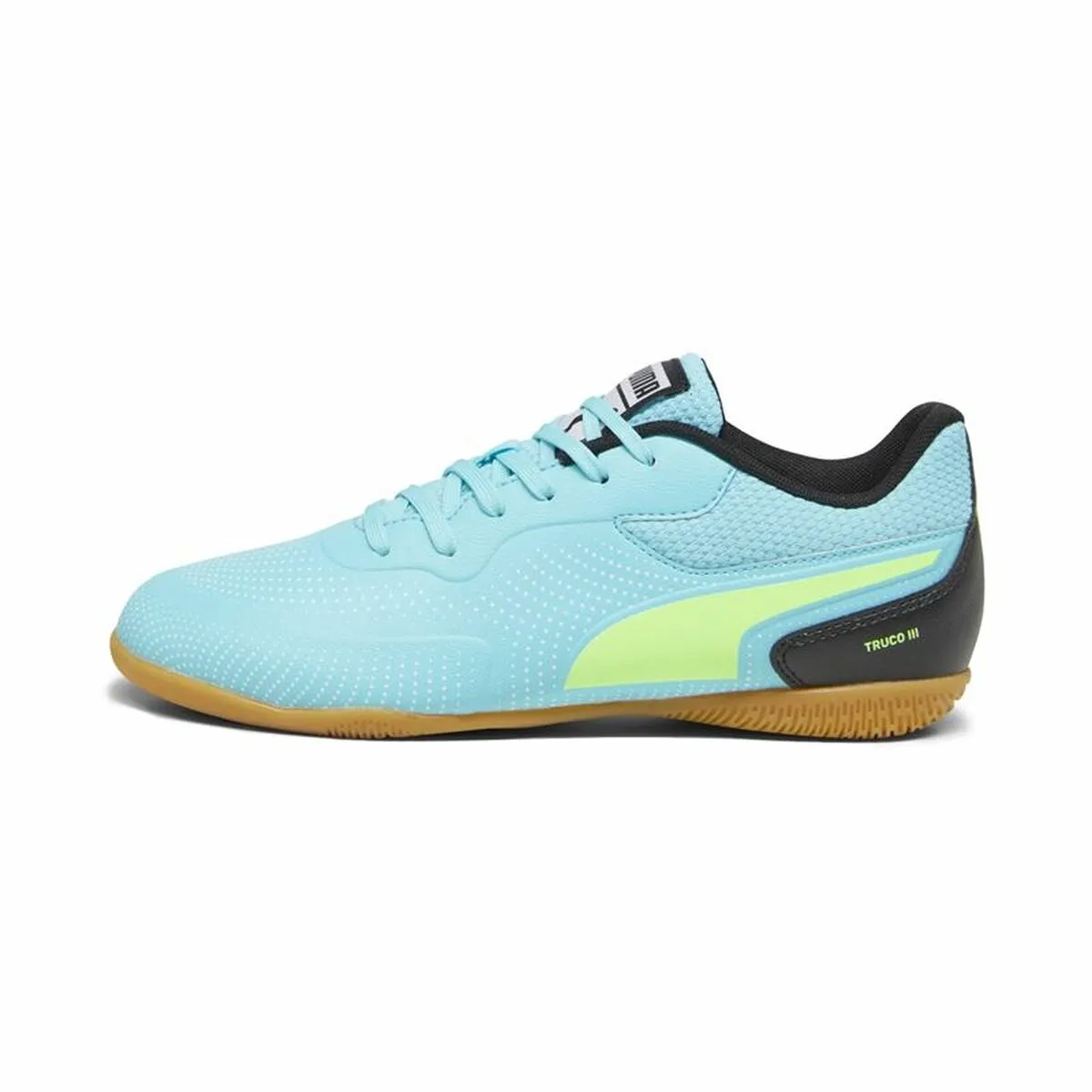 Scarpe da Calcio a 5 per Bambini Puma Truco III  Unisex Azzurro