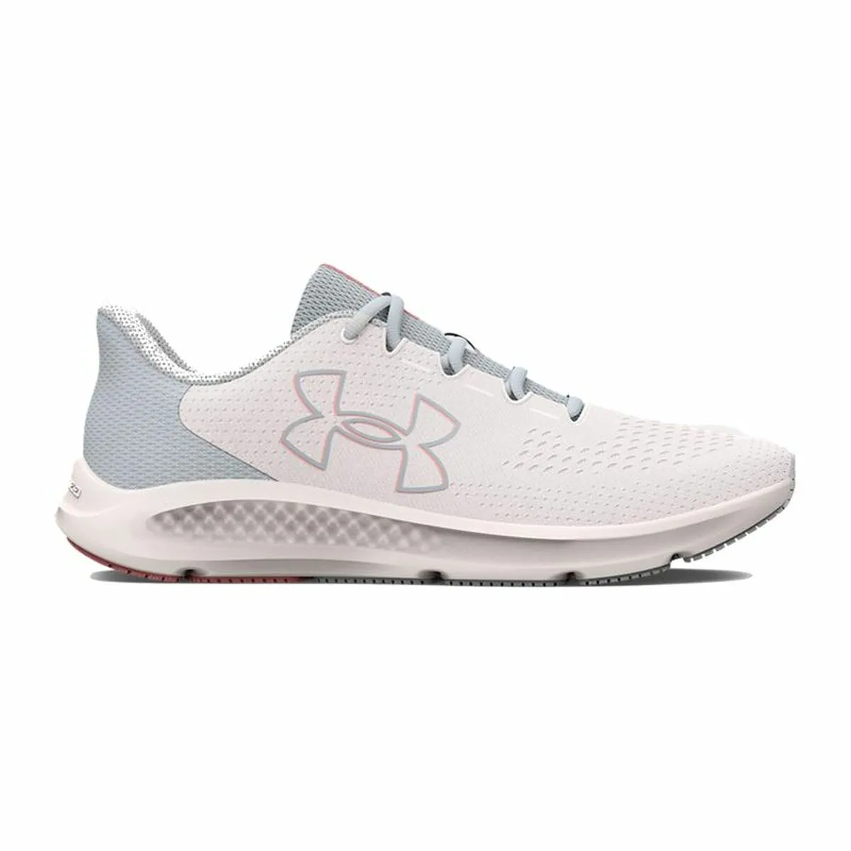 Scarpe da Running per Adulti Under Armour Charged  Bianco Grigio