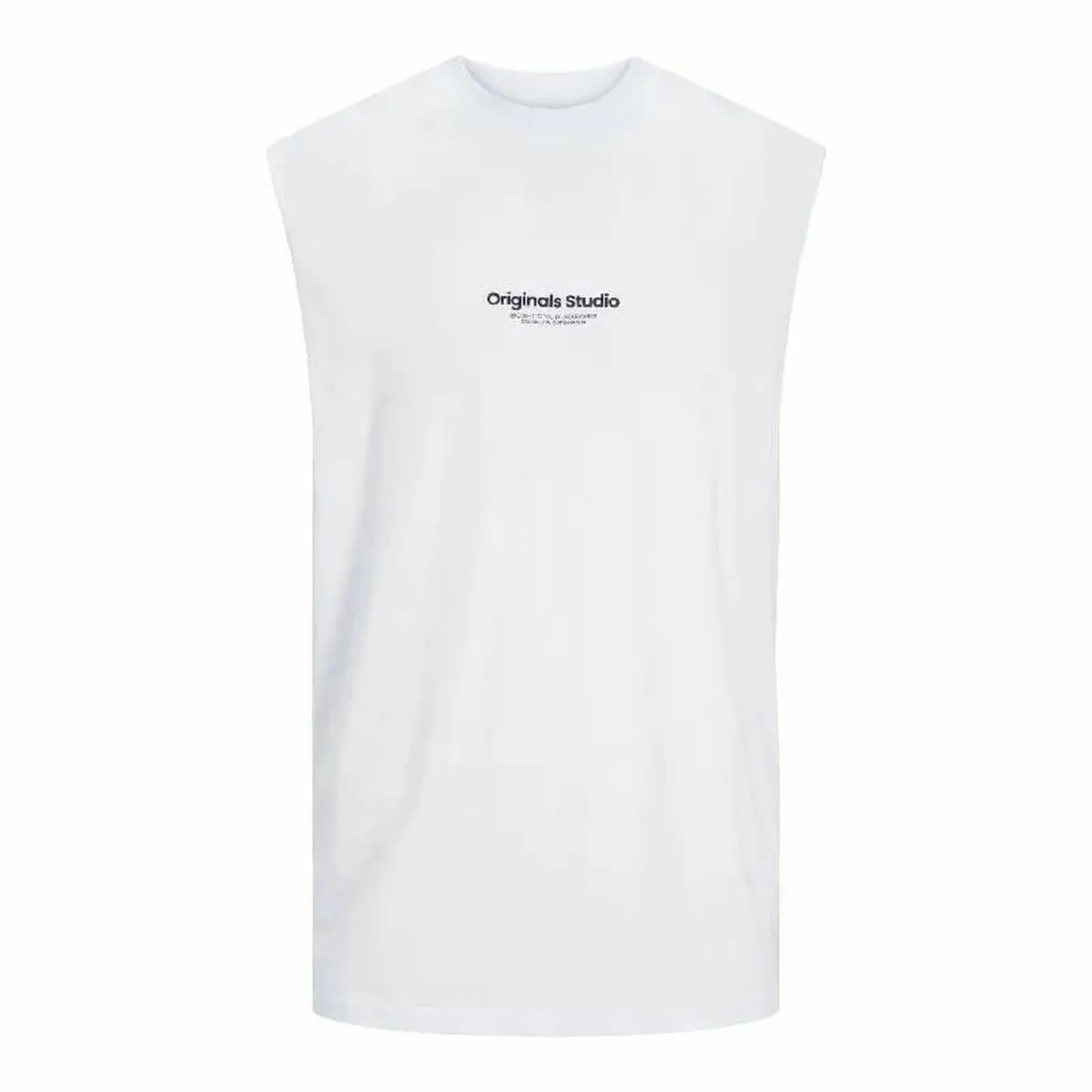 Maglia Smanicata da Uomo Jack & Jones  Jovesterbro Bianco