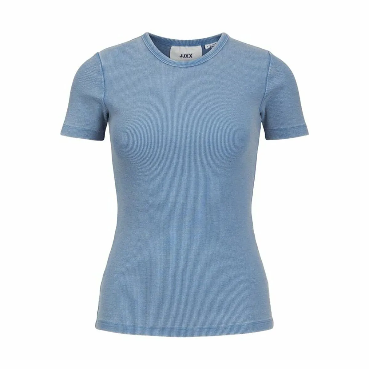 Maglia a Maniche Corte Donna Jack & Jones Jxfrankie Wash Ss Azzurro