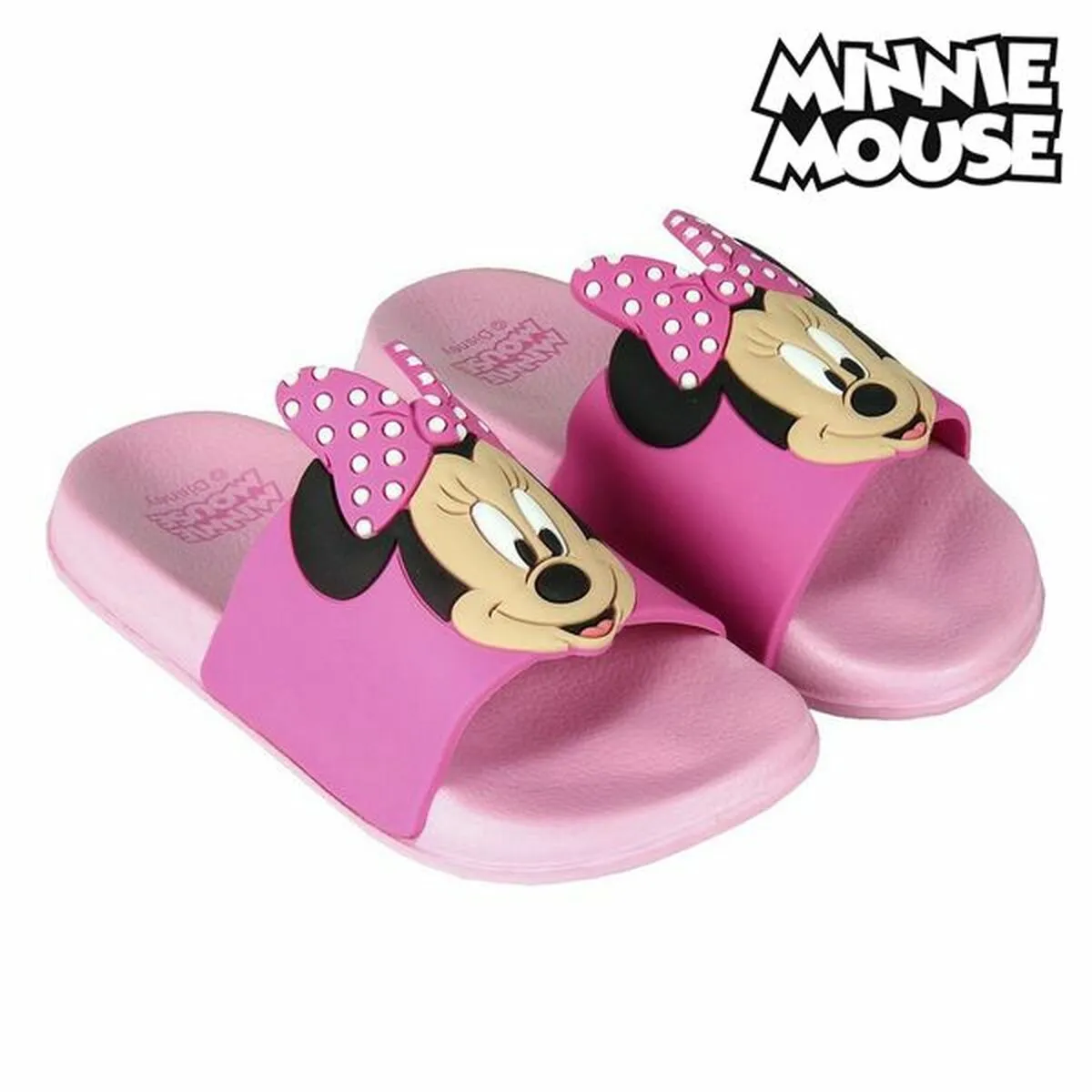 Ciabatte per Bambini Minnie Mouse Nero