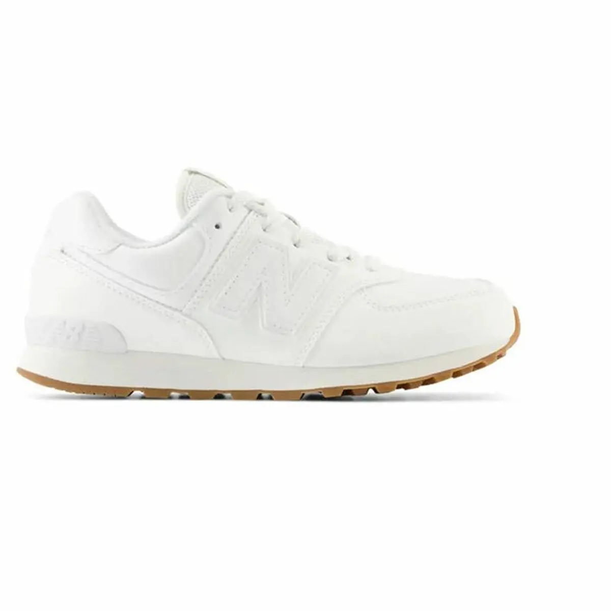 Scarpe da Tennis Casual Bambino New Balance 574 Bianco