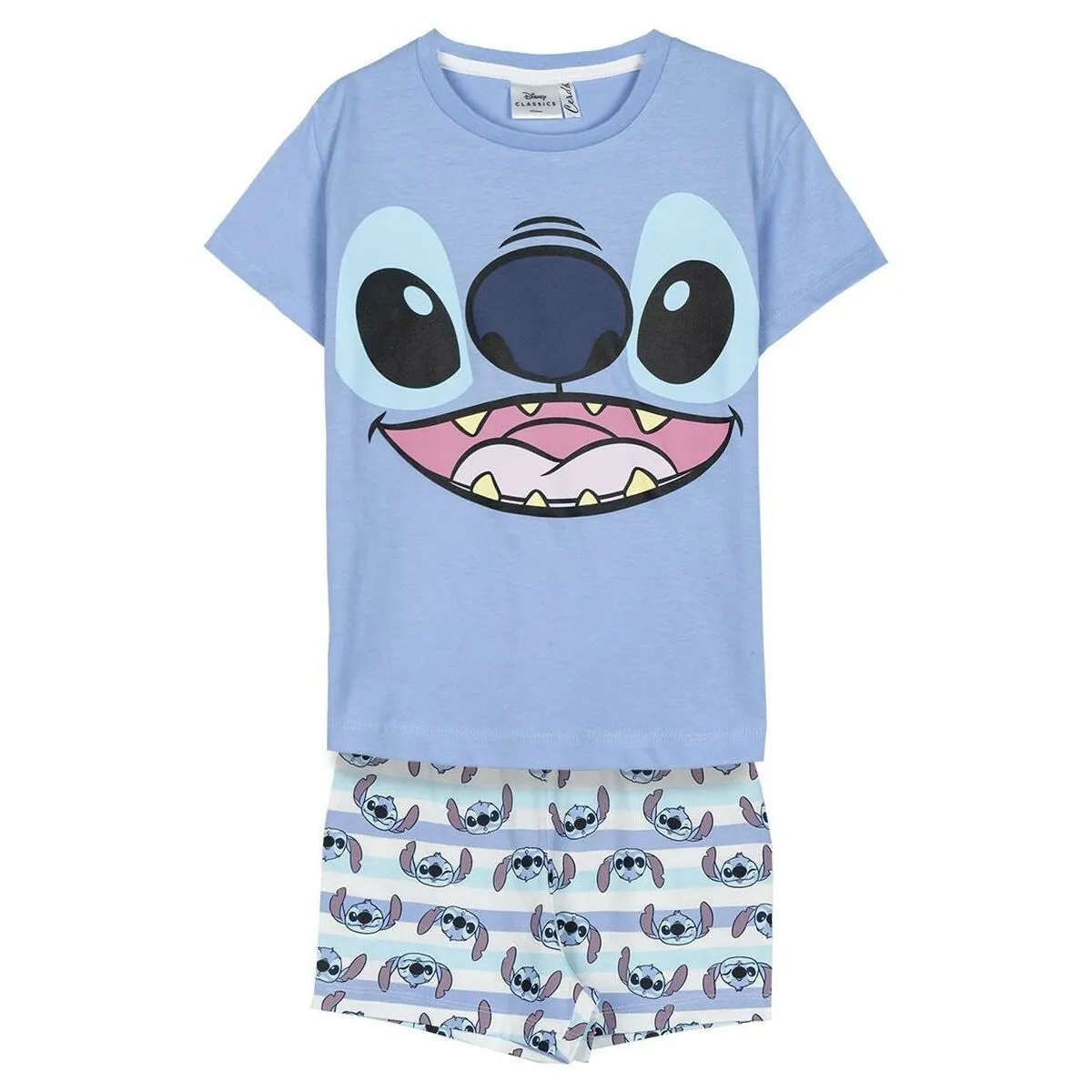 Pigiama Per bambini Stitch Azzurro