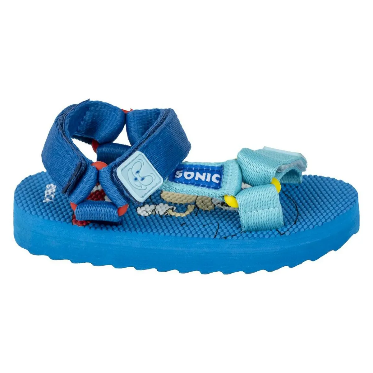 Sandali per Bambini Sonic Azzurro