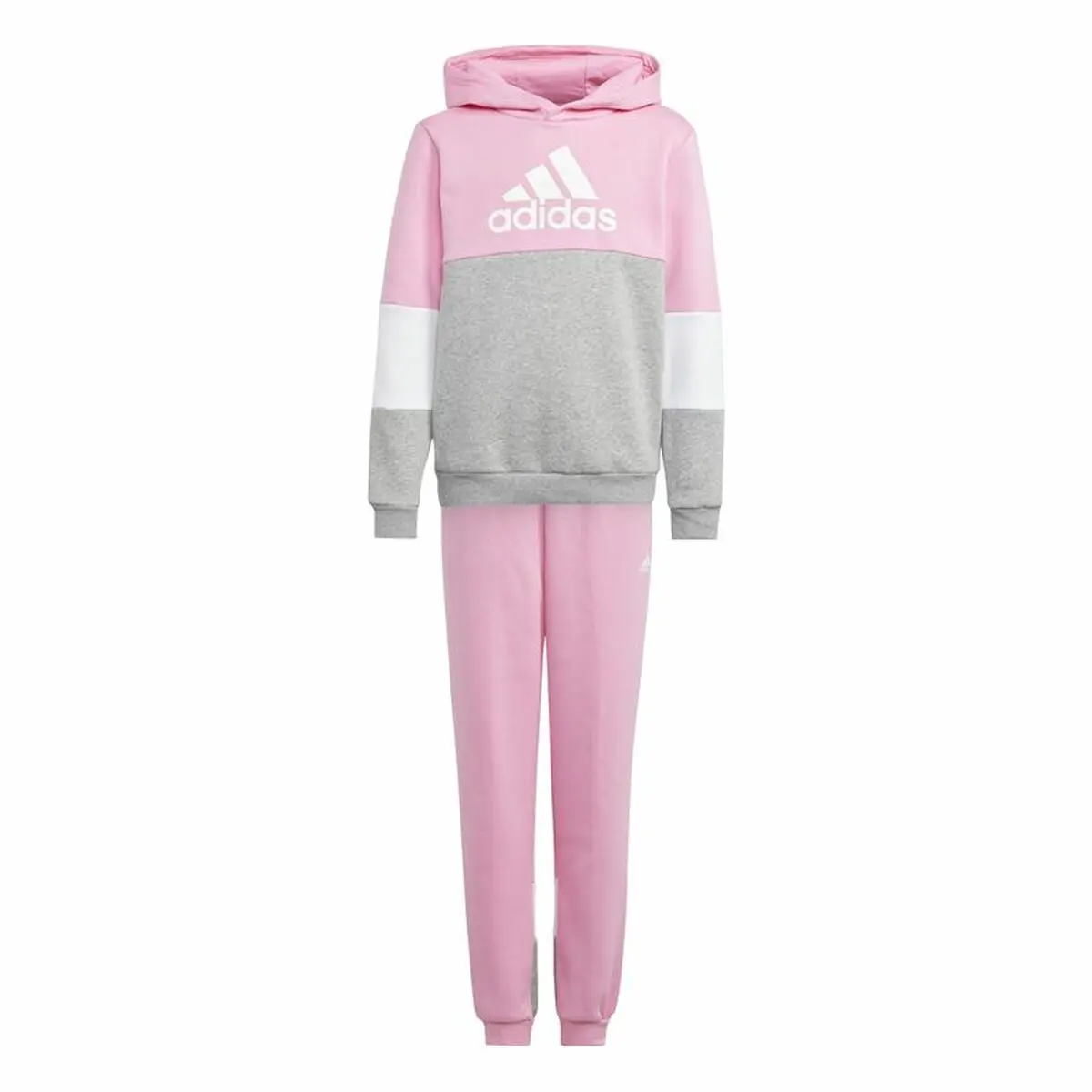 Tuta da Bambini Adidas Colourblock Rosa