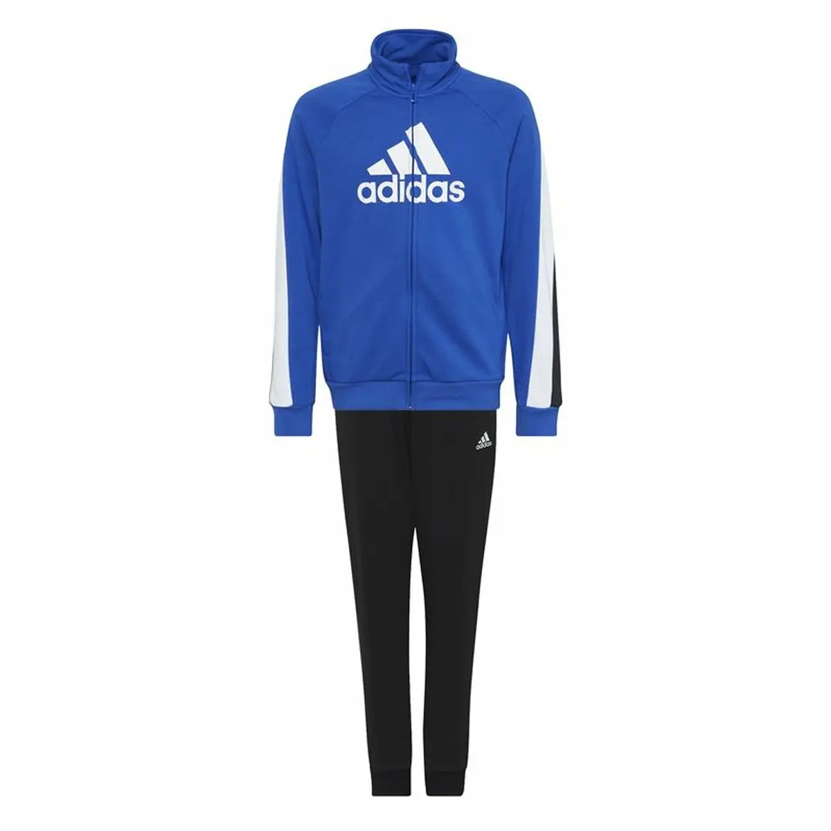 Tuta da Bambini Adidas Colourblock Azzurro Nero