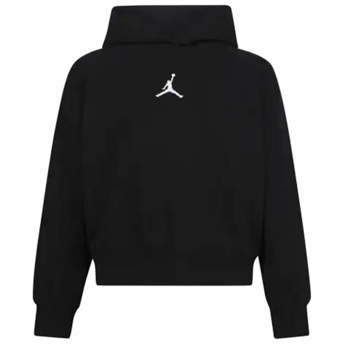 Felpa con Cappuccio da Bambina Jordan Jordan Icon Play Nero