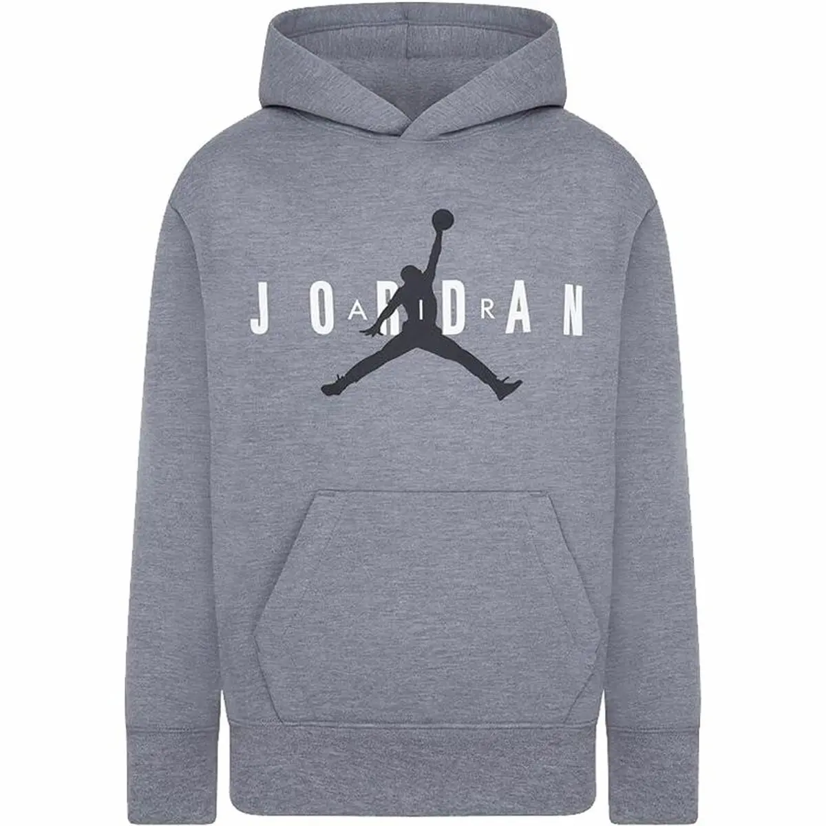 Felpa con Cappuccio Bambino Jordan Jordan Jumpman Sustainable Grigio