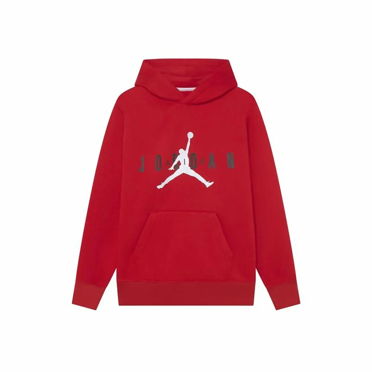 Felpa con Cappuccio Bambino Nike Jordan Jumpman Little Rosso