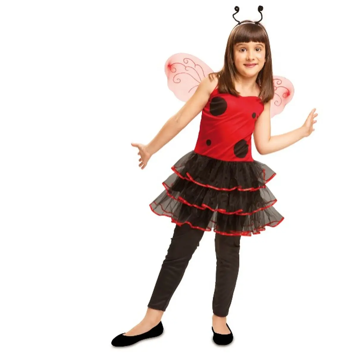 Costume per Bambini My Other Me Coccinella 10-12 Anni (4 Pezzi)