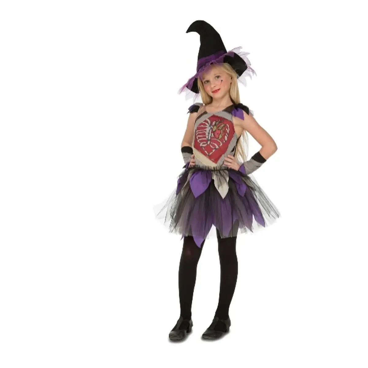 Costume per Bambini My Other Me Strega 10-12 Anni (3 Pezzi)