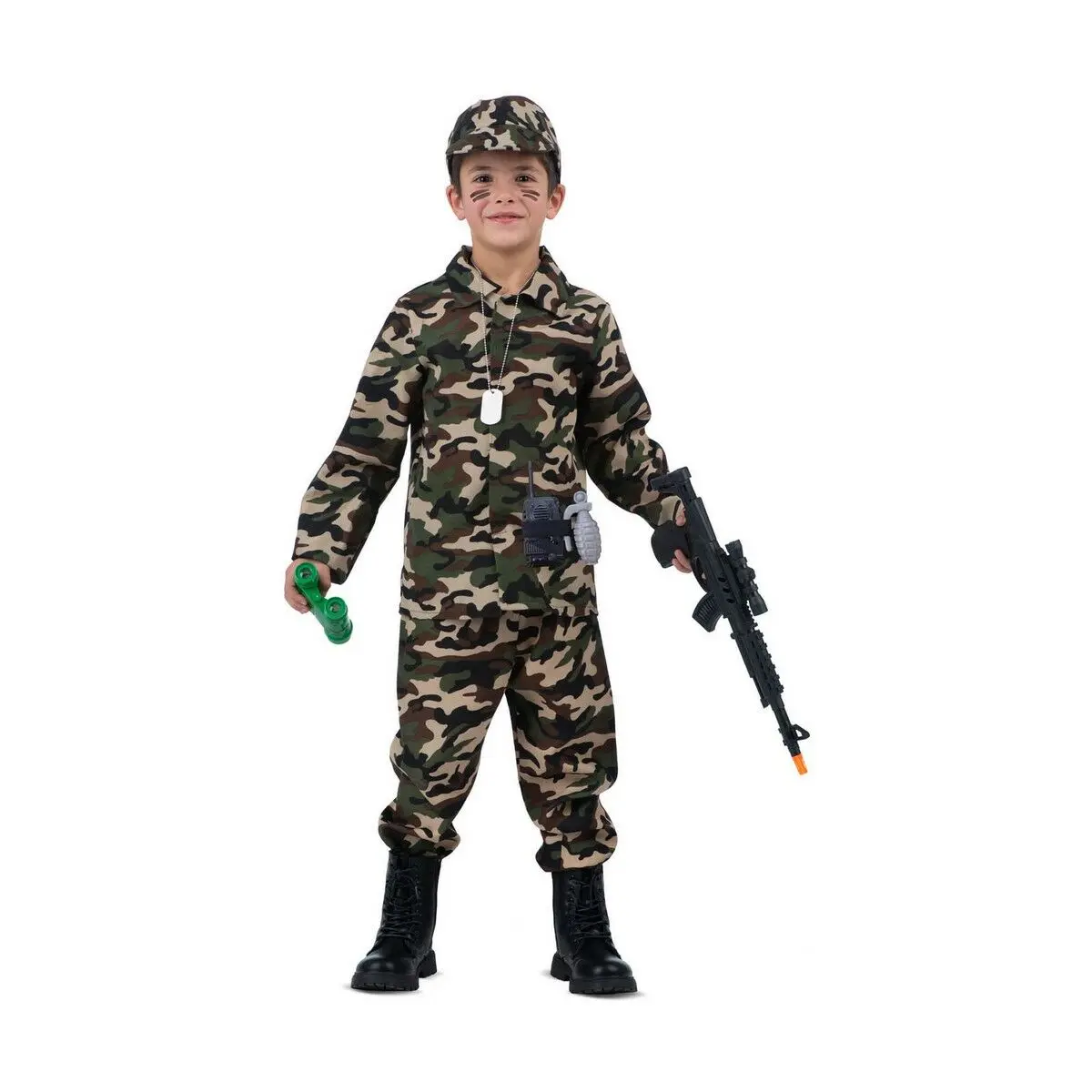 Costume per Bambini My Other Me Verde Soldato (9 Pezzi)