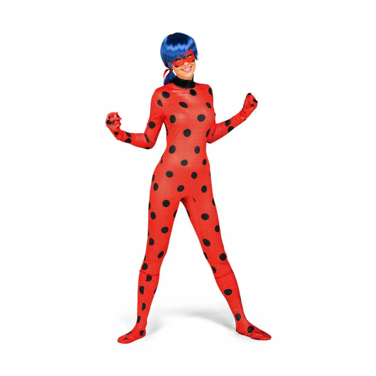 Costume per Adulti My Other Me LadyBug (7 Pezzi)