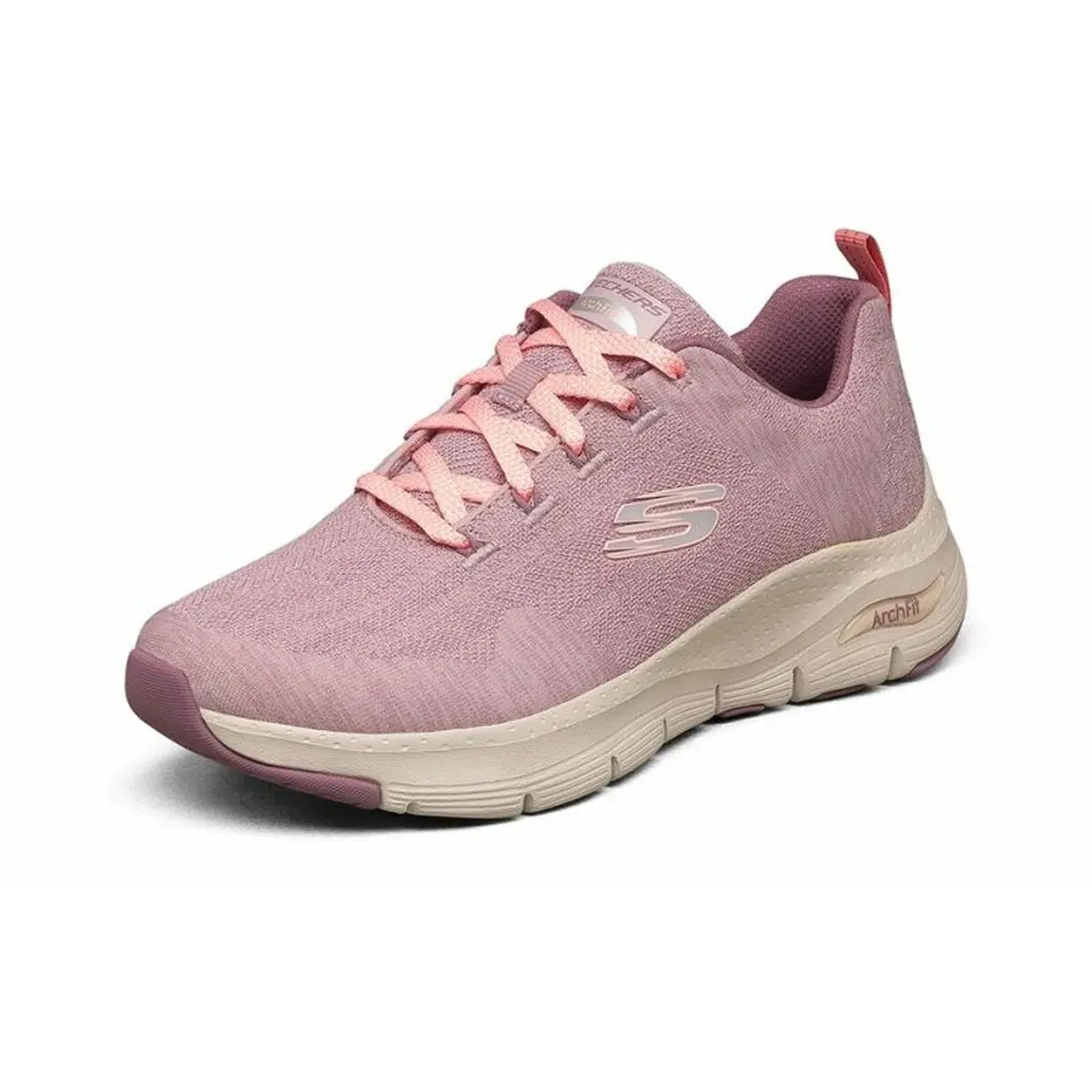 Scarpe da Donna per Camminare Skechers ARCH FIT COMFY WAV 149414  Rosa