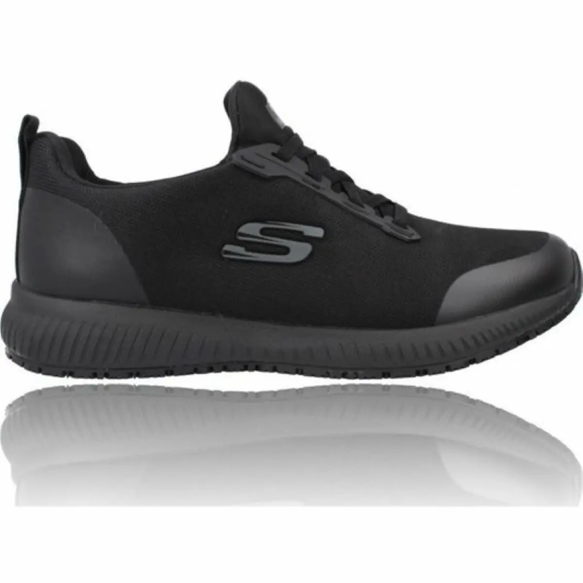 Scarpe Sportive da Donna Skechers SQUAD 77222EC BKRG  Nero