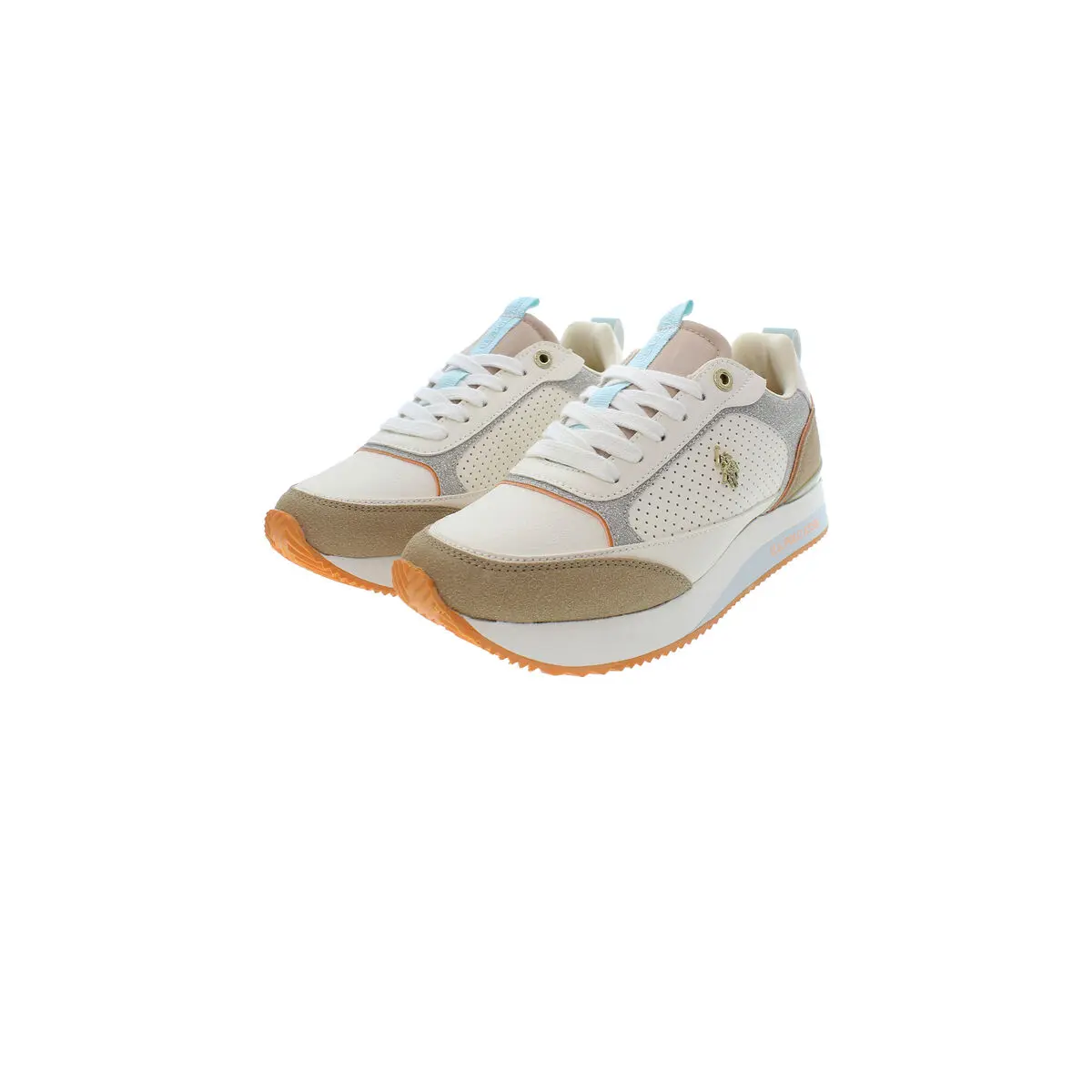 Scarpe Sportive da Donna U.S. Polo Assn. FRISBY003 LBE Beige